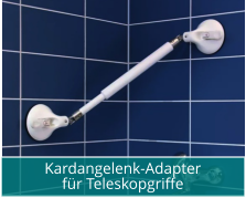 Kardangelenk-Adapter für Teleskopgriffe