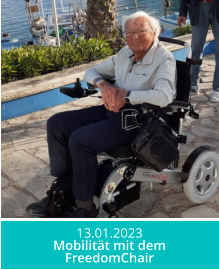 13.01.2023 Mobilität mit dem FreedomChair