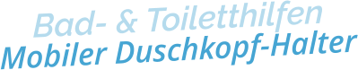 Bad- & ToiletthilfenMobiler Duschkopf-Halter