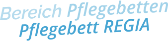 Bereich PflegebettenPflegebett REGIA