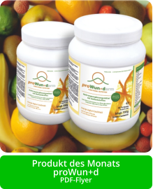 Produkt des Monats  proWun+dPDF-Flyer