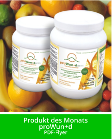 Produkt des Monats proWun+dPDF-Flyer