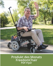 Produkt des Monats  FreedomChairPDF-Flyer