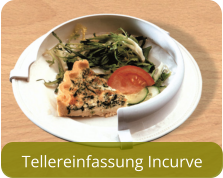 Tellereinfassung Incurve